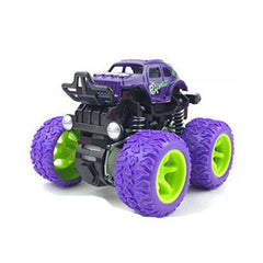 Mini Inertial Off - Road Plastic Friction Stunt Pullback Children Toy Car for boys - AWAKENING AESTHETICS