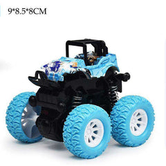 Mini Inertial Off - Road Plastic Friction Stunt Pullback Children Toy Car for boys - AWAKENING AESTHETICS