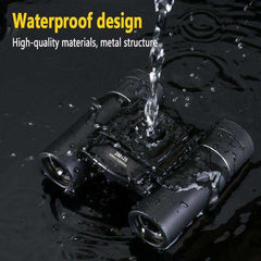 Mini Portable Zoom Binoculars Powerful HD 50000M Folding Long Range Low Light Night Vision Telescope - AWAKENING AESTHETICS