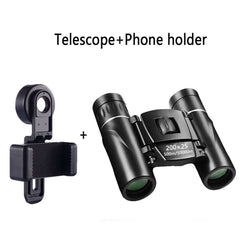 Mini Portable Zoom Binoculars Powerful HD 50000M Folding Long Range Low Light Night Vision Telescope - AWAKENING AESTHETICS