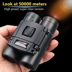Mini Portable Zoom Binoculars Powerful HD 50000M Folding Long Range Low Light Night Vision Telescope - AWAKENING AESTHETICS