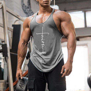 Men's Bodybuilding Tank Tops Gym Sleeveless Vest Shirts Plus Size