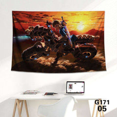 The Legend of Zelda Breath of the Wild Game Wall Art Room Decoration
