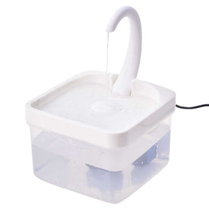 New 2L Swan Neck Pet Cat Dog Automatic Drinker Water Fountain