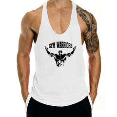 Mens Gym Fitness Clothing Workout Cotton Sleeveless Stringer