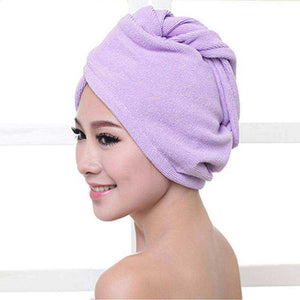 Quick Drying Microfiber Bath Towel Women Hair Drying Wrap