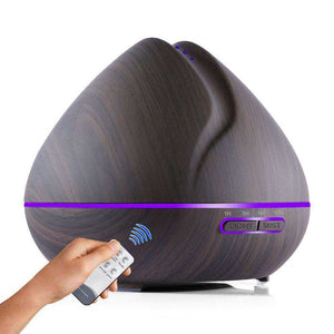 500ml Remote Control Air Aroma LED Ultrasonic Humidifier