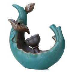 New Lotus Flower Incense Burner Aromatherapy Holder Furnace