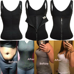 New Corset Zipper Vest Body Shaper For Women - AWAKENING AESTHETICS