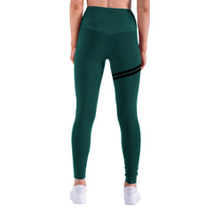 New Hotsale Women Gold Print Leggings No Transparent Exercise Fitness Leggings Push Up Workout Female Pants - AWAKENING AESTHETICS