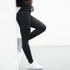New Hotsale Women Gold Print Leggings No Transparent Exercise Fitness Leggings Push Up Workout Female Pants - AWAKENING AESTHETICS
