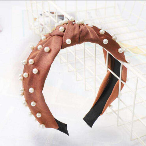 Image of Fashion Pearl Accessories Headband