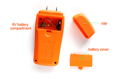 Two Pins Wood Moisture Meter Hygrometer Timber Damp Detector