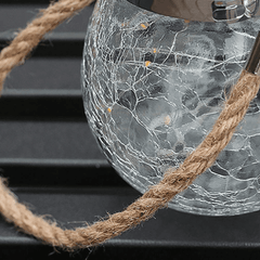 New LED Solar Light Crystal Ball