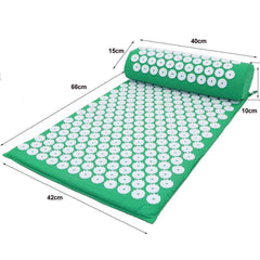 Relieves Stress Acupressure Massager Cushion Yoga Mat