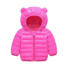 Warm Winter Zipper Hooded Children's Jackets