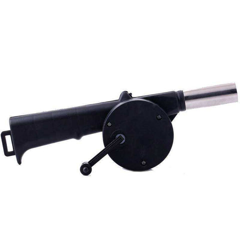Image of Outdoor Barbecue Fan Hand-cranked Portable Air Blower