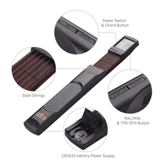 Portable Pocket Guitar Chord Trainer