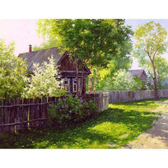 New Nature Scenery Paintings Full Square Landscape