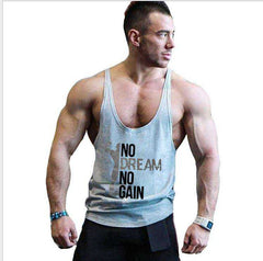 Tank top Sleeveless Tee Sport Gym Fitness Casual Vest  Mens