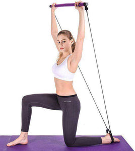 Pilates Resistance Band Yoga Pull Rod