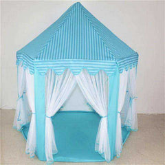 Pink Portable Play Tent Princess Castle For Children