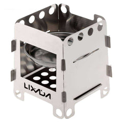 Portable Survival Stainless Steel Wood Stove