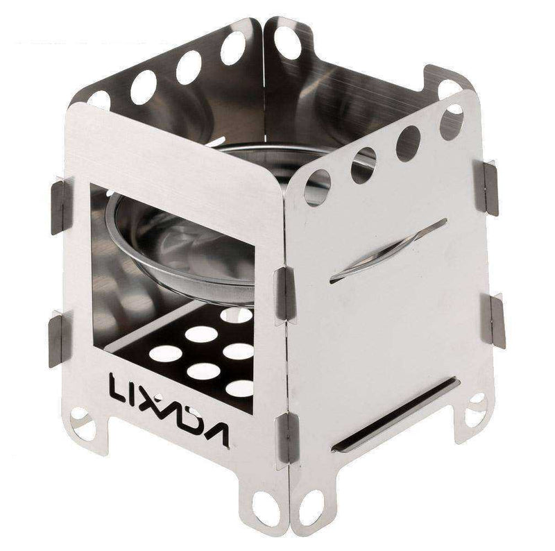 Portable Survival Stainless Steel Wood Stove