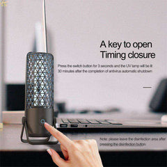 Portable UV Sterilizing Lamp Germicidal Disinfection Light