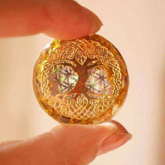 Gathering Fortune Awakening Orgonite Crystal Pendant