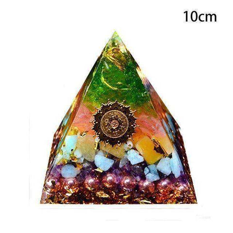 Image of Ariel Aura Orgonite Awakening Crystal Pyramid