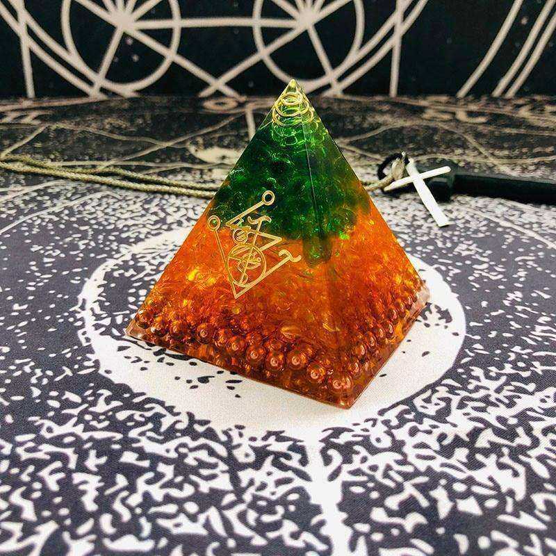 Halloween Awakening Orgone Pyramid