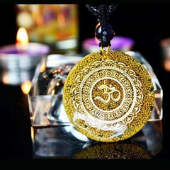All Seeing Eye Of Horus Awakening Orgonite Crystal Pendant
