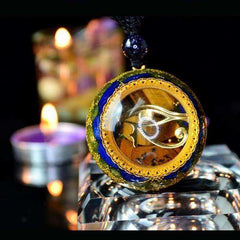 All Seeing Eye Of Horus Awakening Orgonite Crystal Pendant