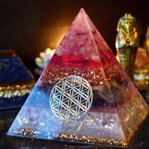 Orion/Ogan Energy Orgone Crystal Pyramid