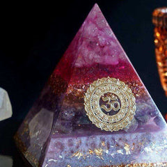 Orion/Ogan Energy Orgone Crystal Pyramid