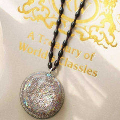 Flower Of Life Awakening Orgonite Crystal Pendant