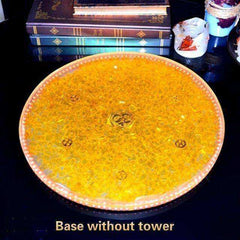 Seven Star Tower Seven Chakras Awakening Orgonite Crystal Pyramid