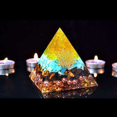 AURA Awakening Orgonite High Frequency Crystal Pyramid