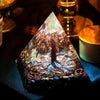 Magnetic Field Tree Of Life Awakening Orgonite Pyramid (11cm)