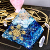 Wisdom Sacred Geometry Awakening Orgone Crystal Pyramid