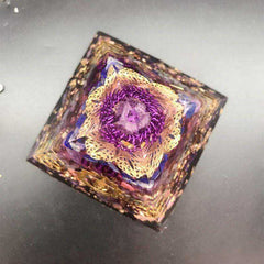 Wisdom Awakening Orgonite Pyramid