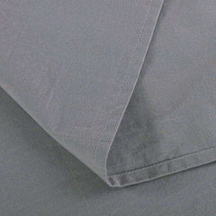 Grounded Earthing Emf Protection Fitted Sheet Gray