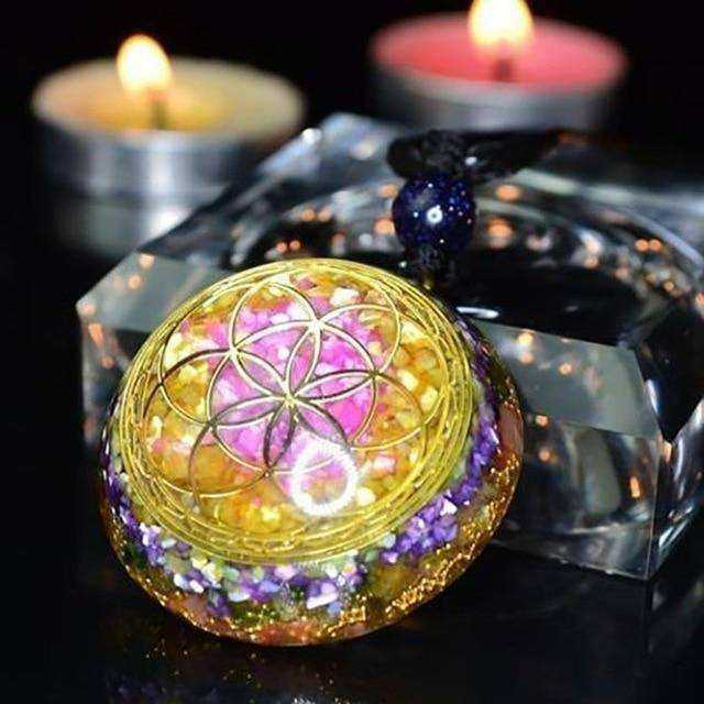 Love Energy Orgone Awakening Orgonite Crystal Pendant