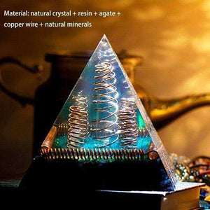 Energy Awakening Orgone Crystal Pyramid