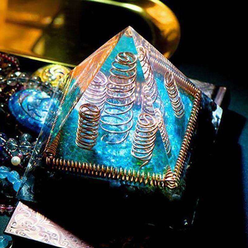 Energy Awakening Orgone Crystal Pyramid