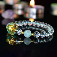 Eliminate Negative Energy Awakening Orgonite Reiki Crystal Bracelet For Women