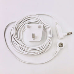 Earthing Socket plug with grounding cord for Earthing sheet /  pillow case / earthing mat