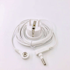 Earthing Socket plug with grounding cord for Earthing sheet /  pillow case / earthing mat
