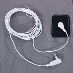 Earthing Socket plug with grounding cord for Earthing sheet /  pillow case / earthing mat